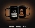 Family Dinner Free Tech Support Mug | Funny IT Christmas Coffee Mug 15oz